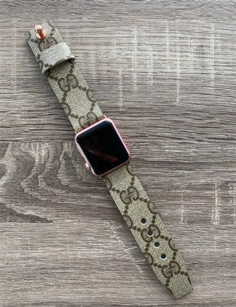 repurposed gucci apple watch band